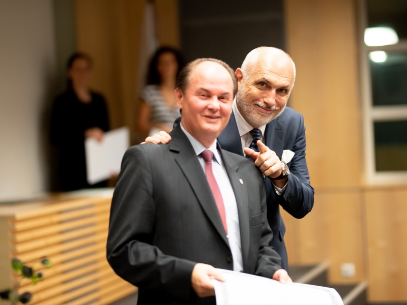 Master's degree award ceremony at GYMSKIK - 2018.11.06.