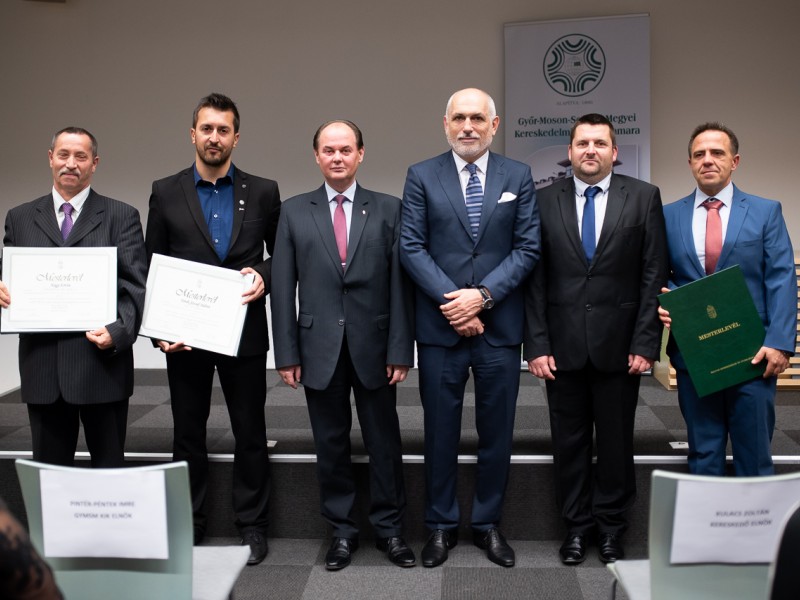 Master's degree award ceremony at GYMSKIK - 2018.11.06.