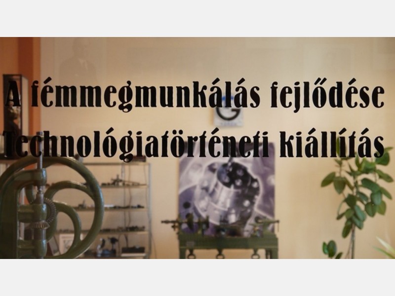 HAGYOMÁNYŐRZÉS - Török József ipartörténeti kiállítása a GYMSKIK-ban.
