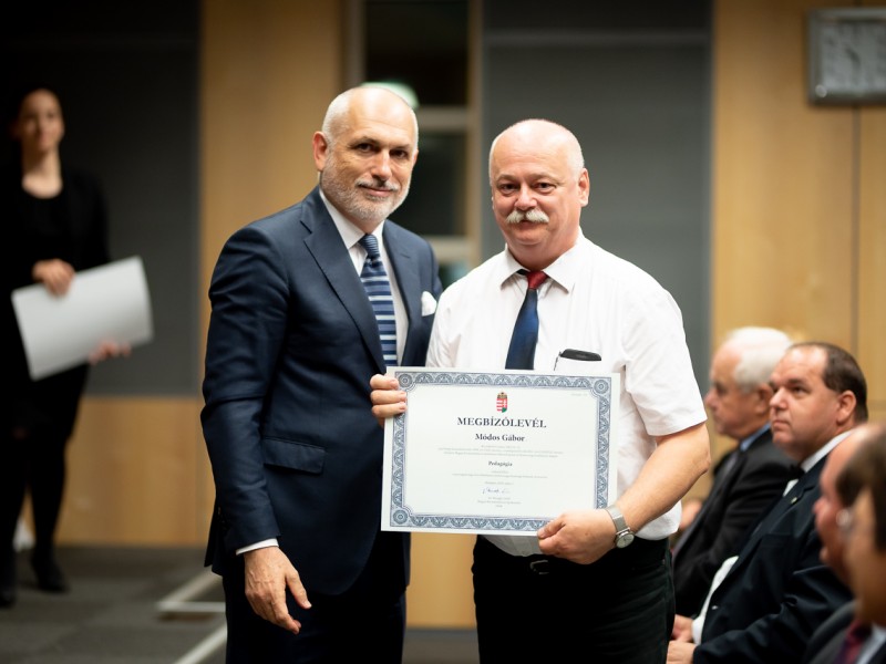 Verleihung des Master-Abschlusses bei GYMSKIK – 06.11.2018.
