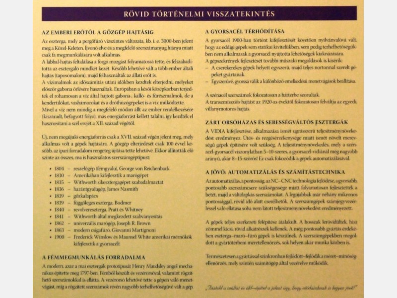 TRADITION BEWAHREN – József Töröks Ausstellung zur Industriegeschichte im GYMSKIK.