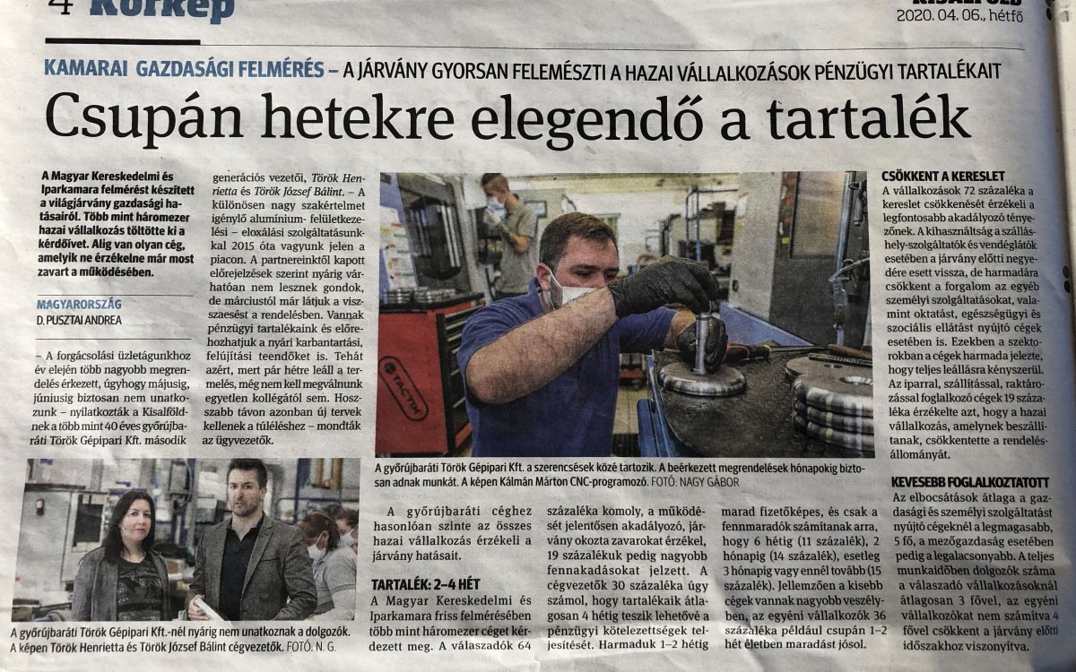 Weiterhin ungest&ouml;rte Produktion in unseren Werken