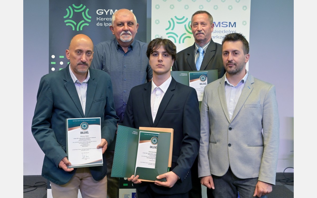 Wir begr&uuml;&szlig;ten junge Stars der Berufe